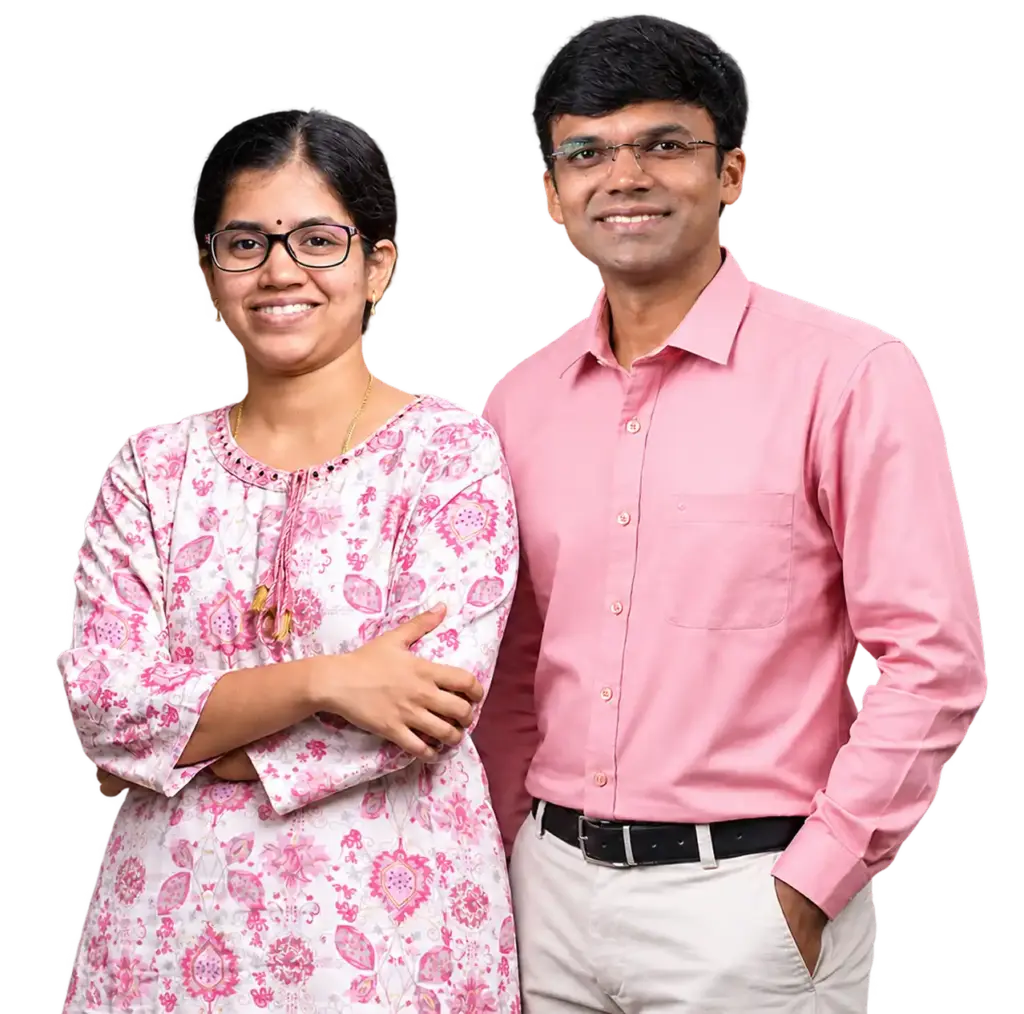 Mr Kuppu Manikandan & Ms Meenakshi - NovaQuest Co-Founders